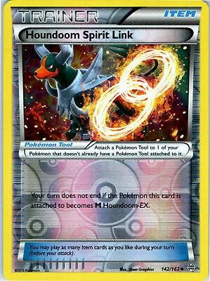 Elo Espiritual de Houndoom #142 — Turbo Revolução (Reverse Holo)