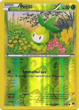 Petilil #7 — Turbo Crash (Reverse Holo)