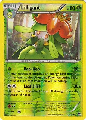 Lilligant #8 — TURBOLímite (Reverse Holo)