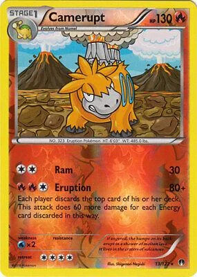 Camerupt #13 — Turbo Colisão (Reverse Holo)