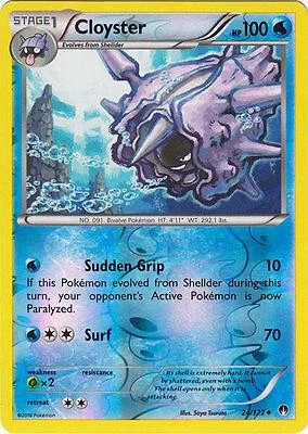 Cloyster #24 — TURBOLímite (Reverse Holo)