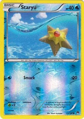 Staryu #25 — TURBOLímite (Reverse Holo)