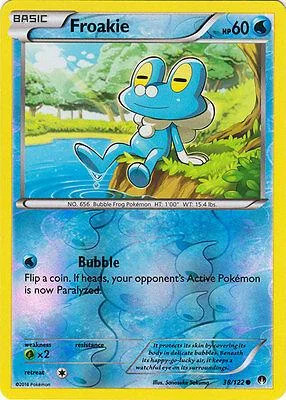 Froakie #38 — Turbo Crash (Reverse Holo)