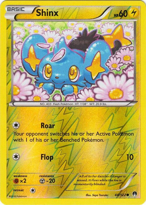 Shinx #44 — Turbo Crash (Reverse Holo)