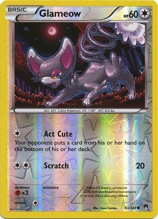 Glameow #93 — Turbo Crash (Reverse Holo)