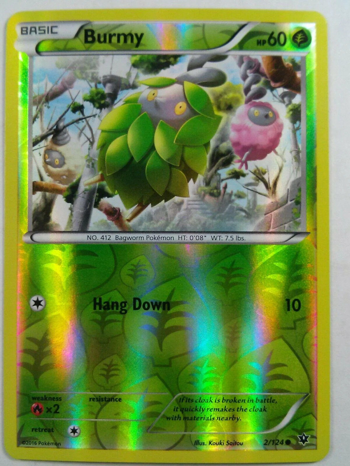 Burmy #2 — Schicksalsschmiede (Reverse Holo)