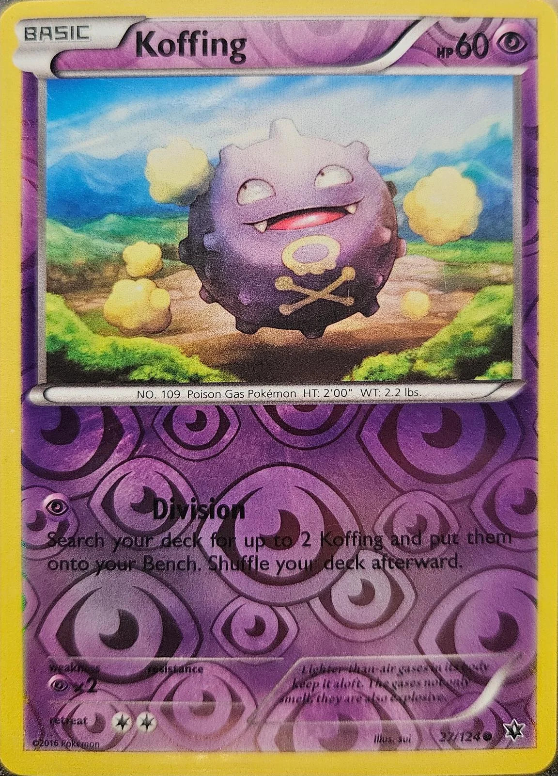Koffing #27 — Destini Incrociati (Reverse Holo)