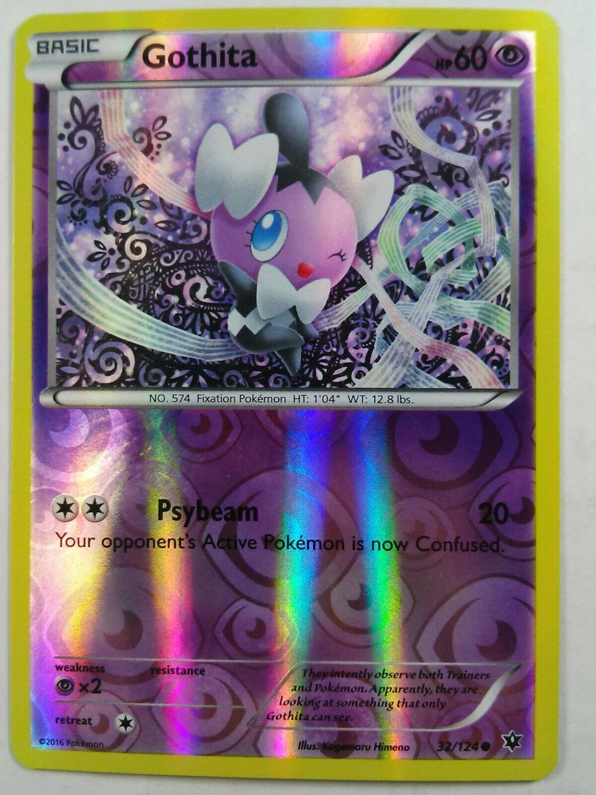 Gothita #32 — Fusão de Destinos (Reverse Holo)