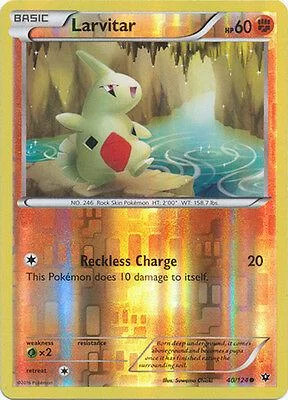 Larvitar #40 — Destini Incrociati (Reverse Holo)