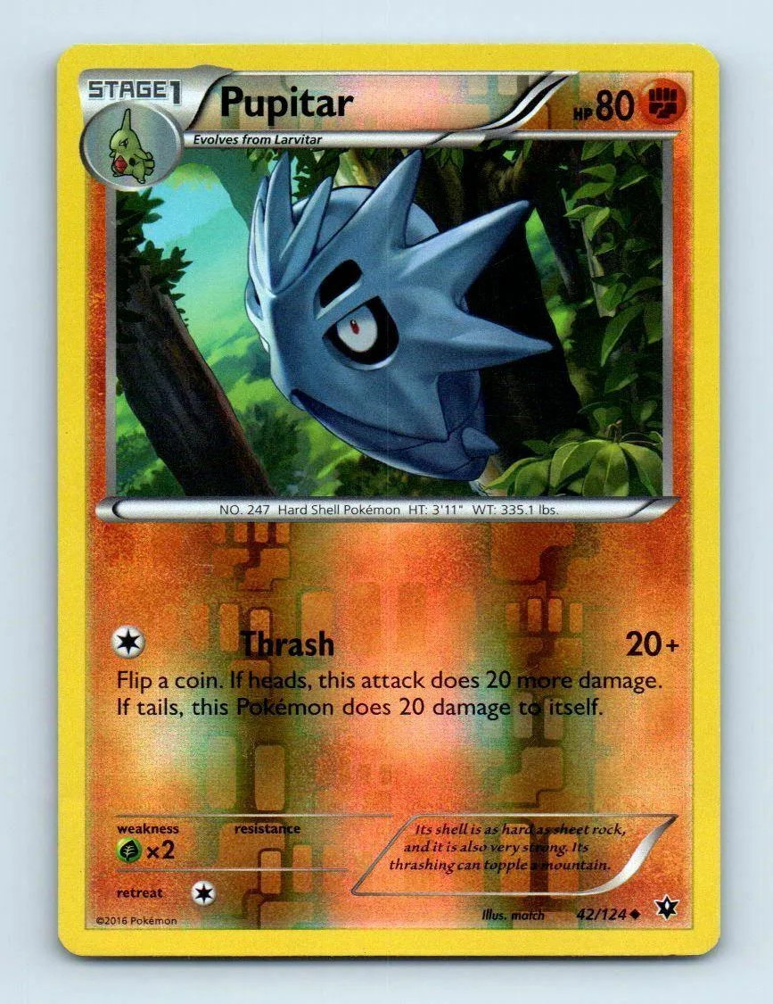 Pupitar #42 — Fates Collide (Reverse Holo)