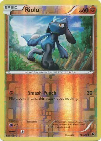 Riolu #46 — Fusão de Destinos (Reverse Holo)