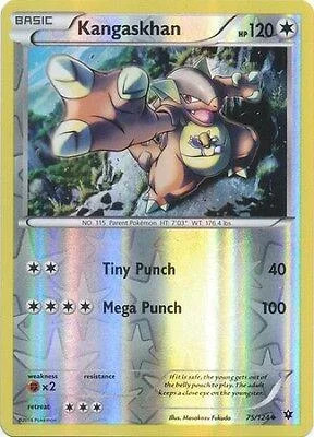 Kangaskhan #75 — Fusão de Destinos (Reverse Holo)