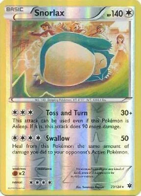 Snorlax #77 — Destini Incrociati (Reverse Holo)