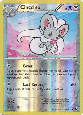 Cinccino #88 — Fusão de Destinos (Reverse Holo)