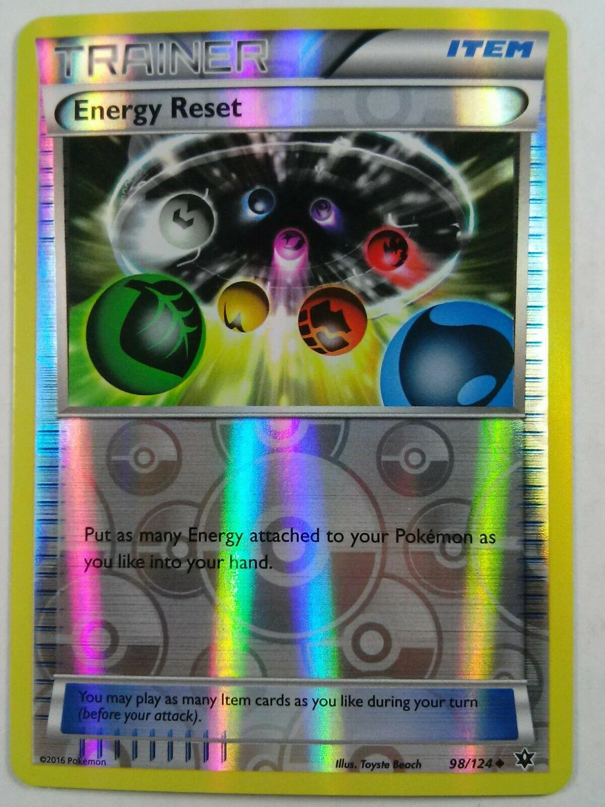 Energia Redefinida #98 — Fusão de Destinos (Reverse Holo)