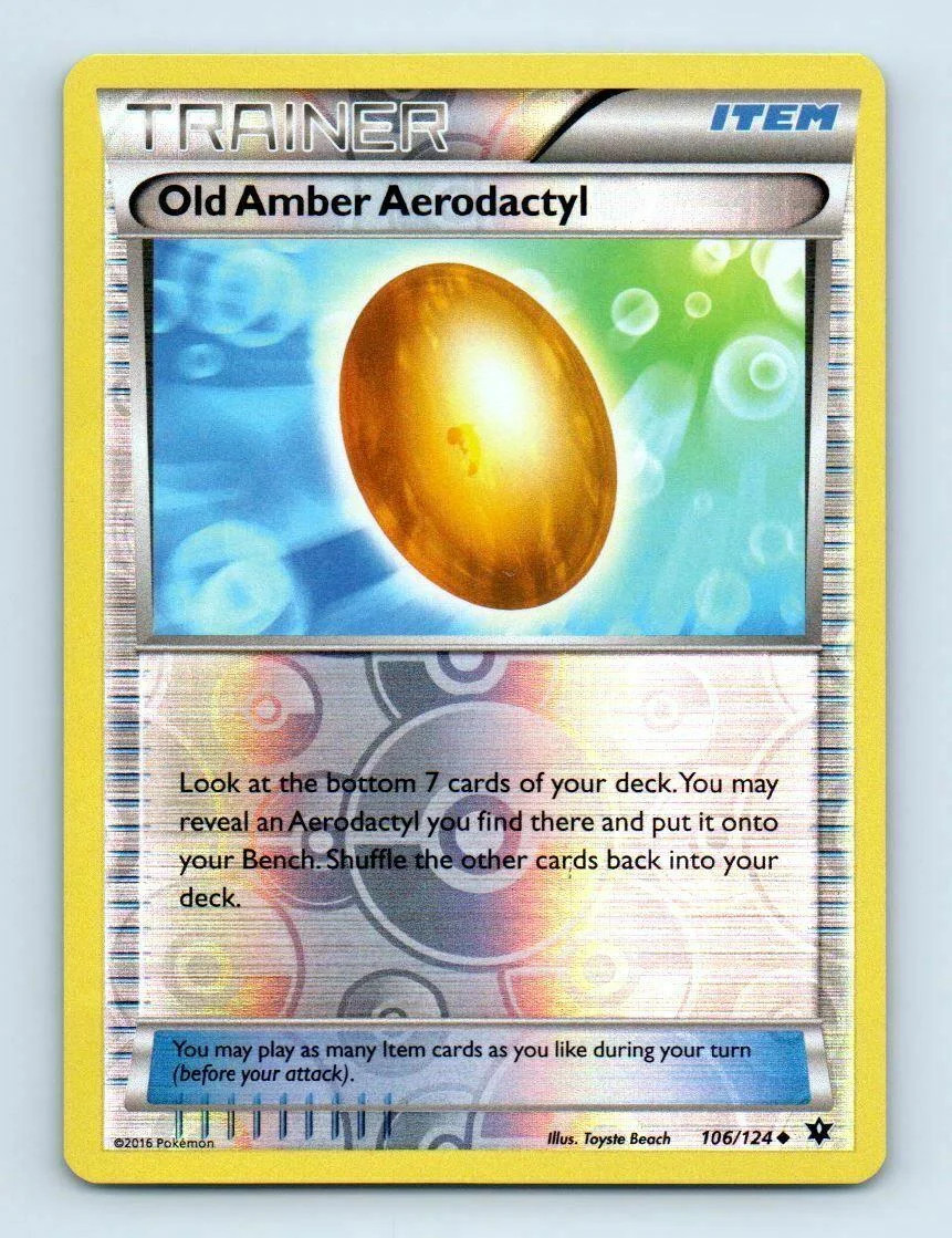 Aerodactyls Altbernstein #106 — Schicksalsschmiede (Reverse Holo)