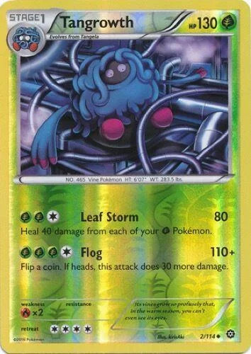 Tangrowth #2 — Asedio de Vapor (Reverse Holo)