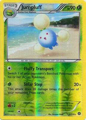 Jumpluff #5 — Cerco de Vapor (Reverse Holo)