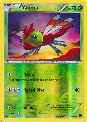 Yanma #6 — Cerco de Vapor (Reverse Holo)