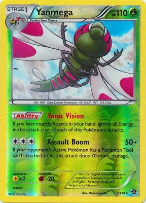 Yanmega #7 — Vapori Accesi (Reverse Holo)