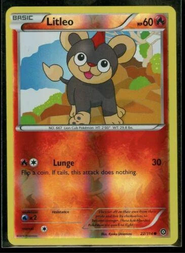 Litleo #22 — Vapori Accesi (Reverse Holo)