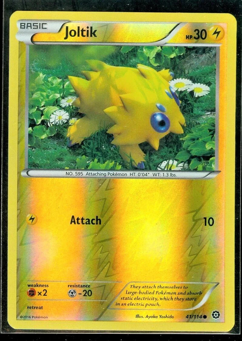 Joltik #41 — Asedio de Vapor (Reverse Holo)