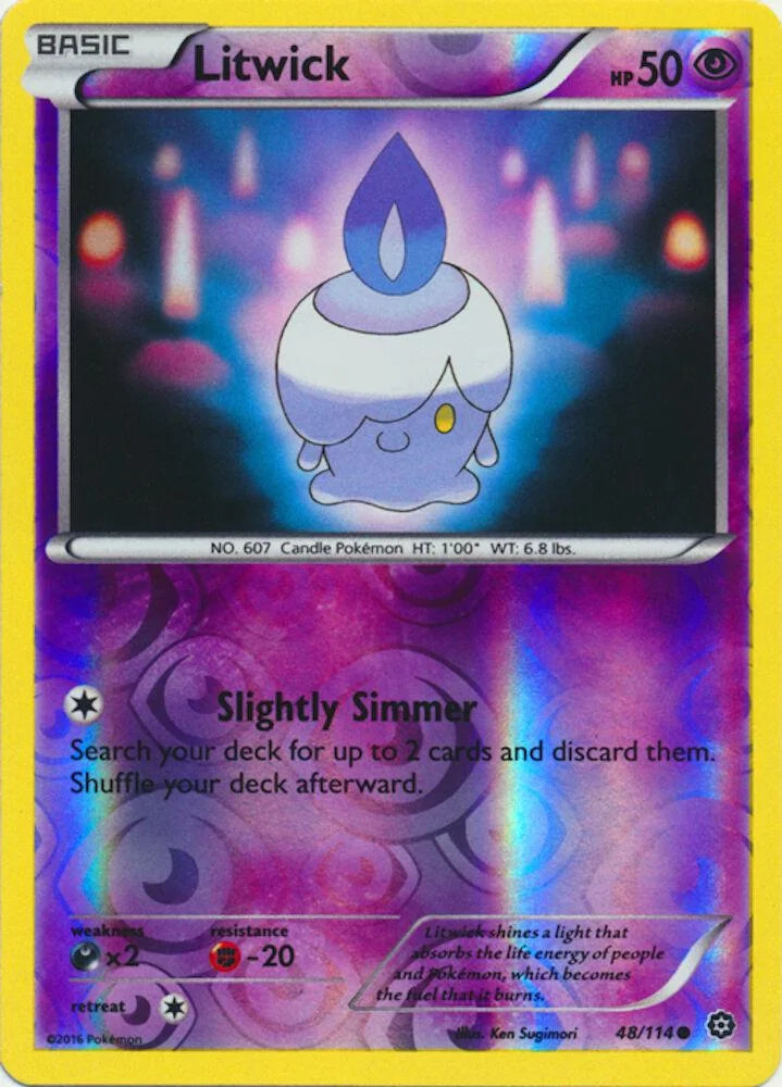 Litwick #48 — Vapori Accesi (Reverse Holo)