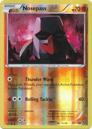 Nosepass #54 — Cerco de Vapor (Reverse Holo)