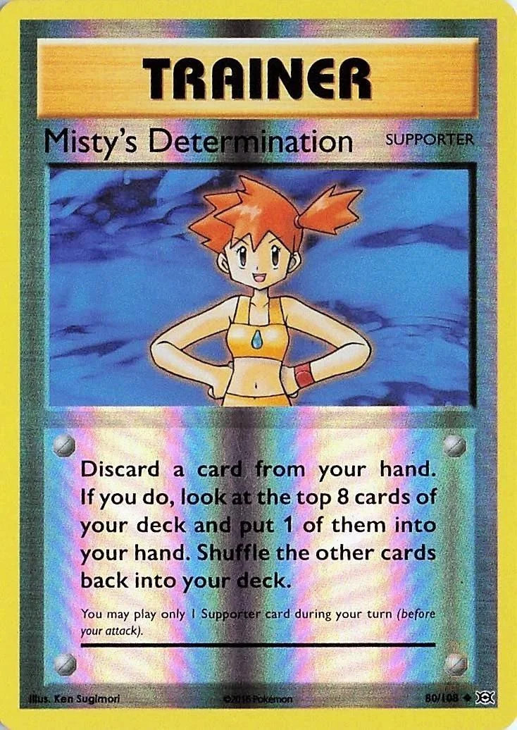 Mistys Entschlossenheit #80 — Evolution (Reverse Holo)