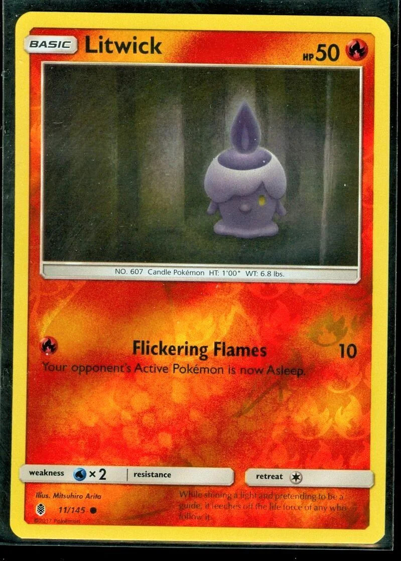 Litwick #11 — Guardians Rising (Reverse Holo)