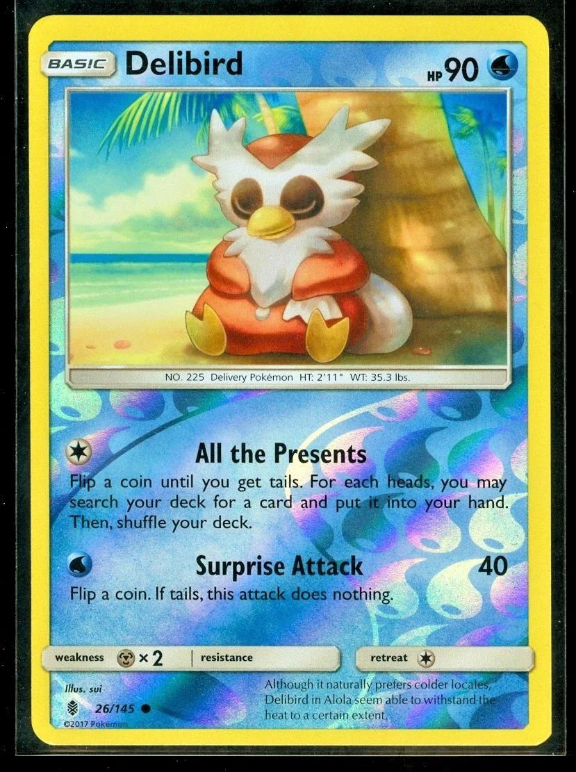 Delibird #26 — Albor de Guadianes (Reverse Holo)
