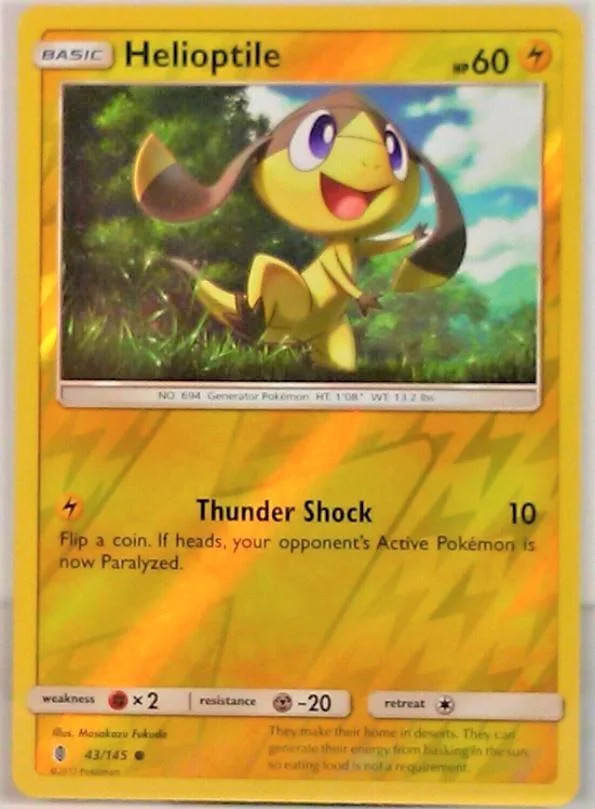 Helioptile #43 — Albor de Guadianes (Reverse Holo)