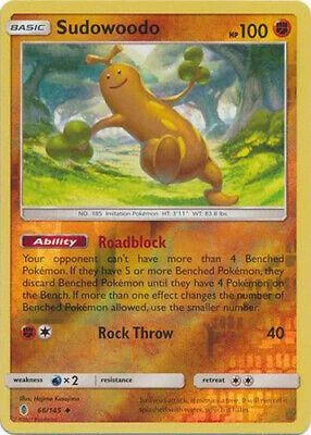 Sudowoodo #66 — Guardiani Nascenti (Reverse Holo)