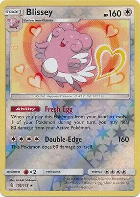 Blissey #102 — Guardiani Nascenti (Reverse Holo)