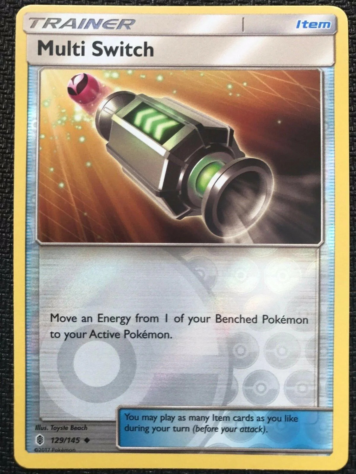 Multiinterruptor #129 — Albor de Guadianes (Reverse Holo)