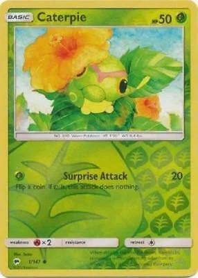 Caterpie #1 — Ombre Infuocate (Reverse Holo)