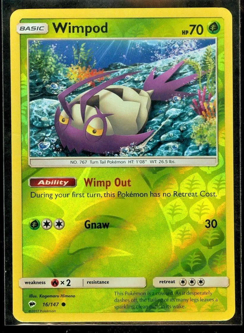 Wimpod #16 — Sombras Ardientes (Reverse Holo)