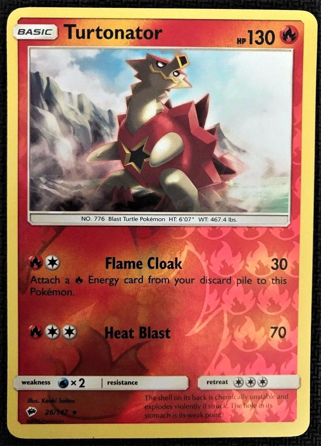 Tortunator #26 — Nacht in Flammen (Reverse Holo)
