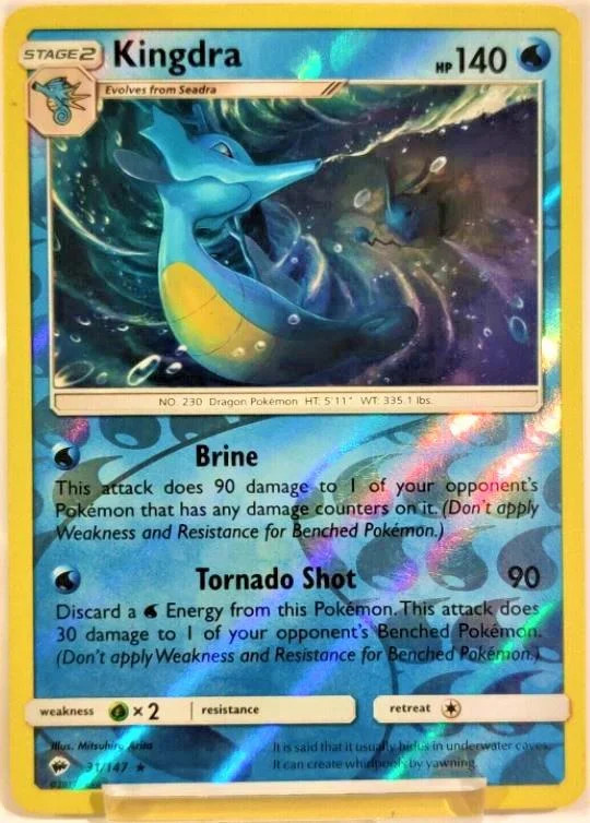 Kingdra #31 — Ombre Infuocate (Reverse Holo)