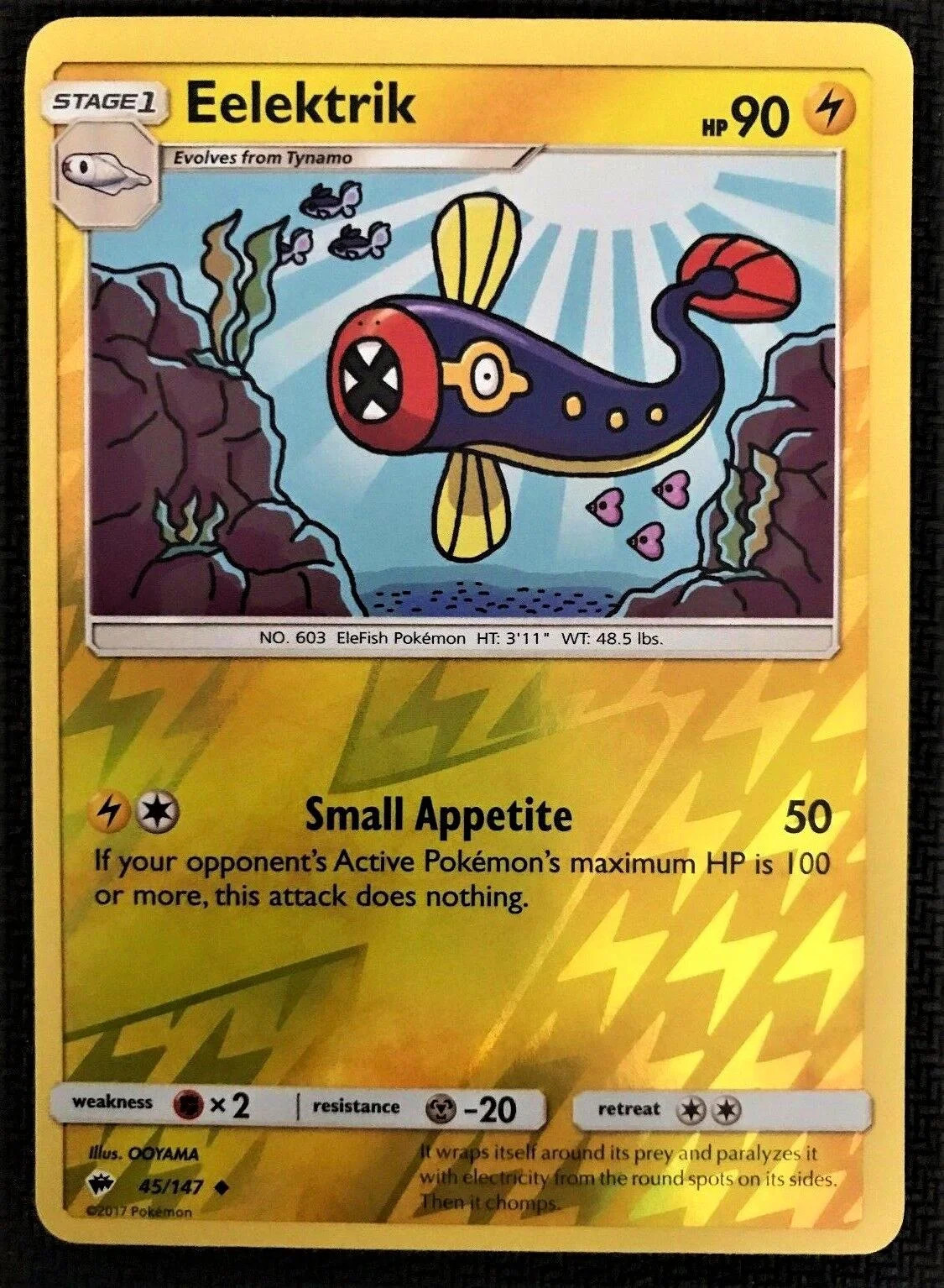 Zapplalek #45 — Nacht in Flammen (Reverse Holo)