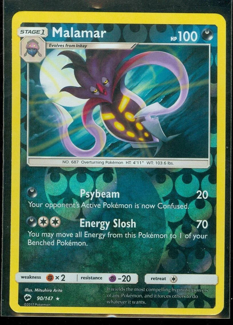Malamar #90 — Sombras Ardientes (Reverse Holo)