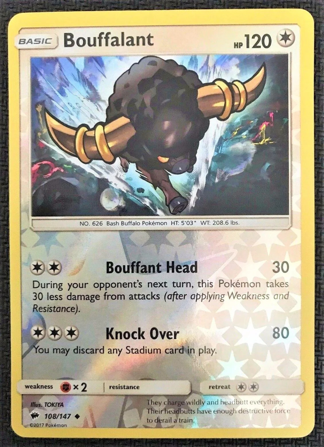 Bisofank #108 — Nacht in Flammen (Reverse Holo)