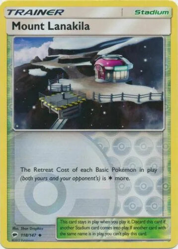 Monte Lanakila #118 — Sombras Ardentes (Reverse Holo)