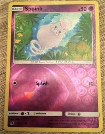 Spoink #41 — Invasione Scarlatta (Reverse Holo)