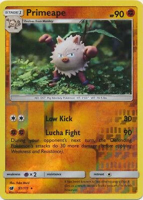 Primeape #51 — Invasione Scarlatta (Reverse Holo)