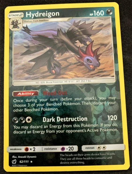 Hydreigon #62 — Invasione Scarlatta (Reverse Holo)
