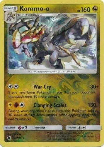 Kommo-o #77 — Invasão Carmim (Reverse Holo)