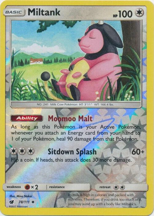Miltank #78 — Invasão Carmim (Reverse Holo)