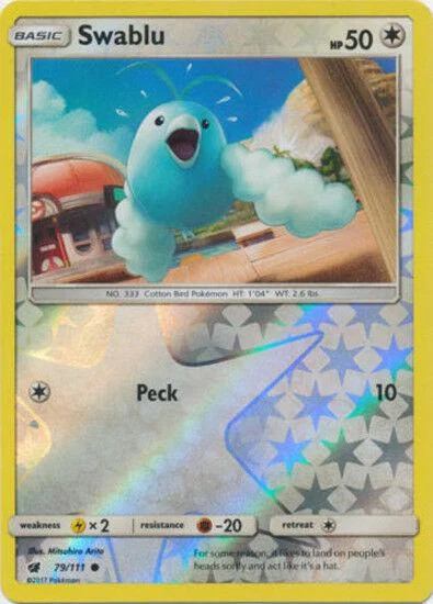 Swablu #79 — Invasión Carmesí (Reverse Holo)