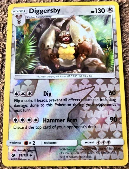 Diggersby #88 — Invasión Carmesí (Reverse Holo)